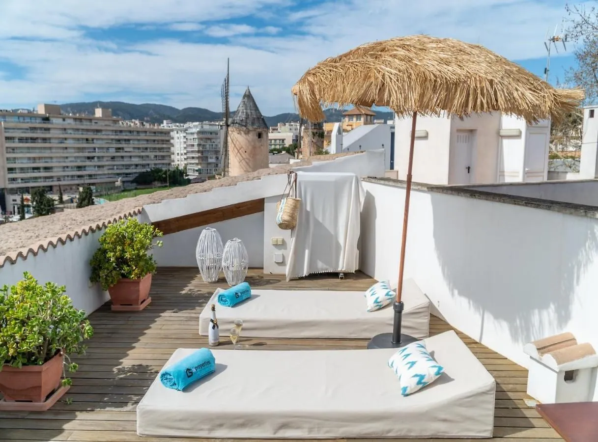 Willa Terrer 6, Casa Con Vistas Al Mar, Centro De Palma 0*, Palma de Mallorca Hiszpania