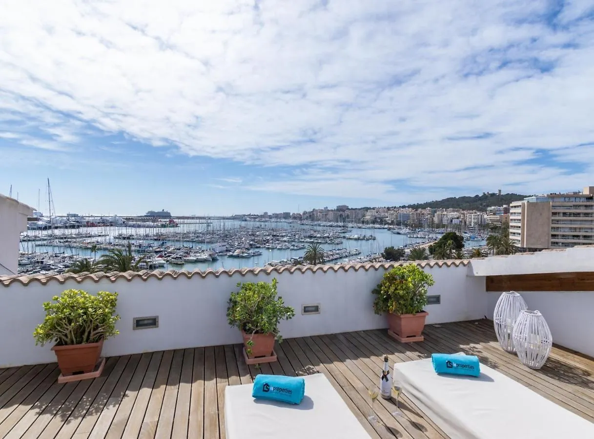 Willa Terrer 6, Casa Con Vistas Al Mar, Centro De Palma